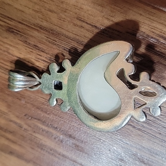 Mermaid Treasure Amethyst~Aquamarine~Sterling Silver Pendant - Picture 5 of 10